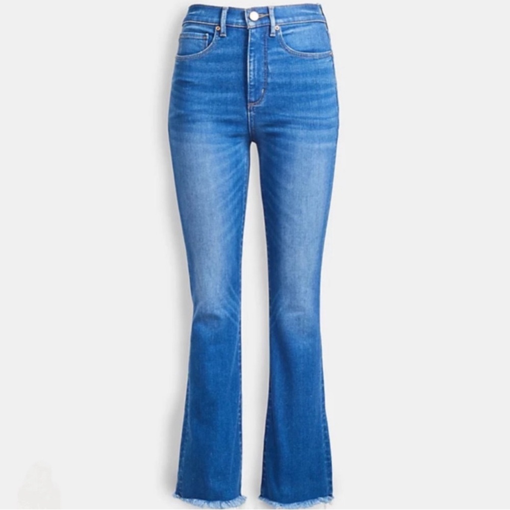 ANN TAYLOR High Waist Flare Crop Jeans Size 31/12 NEW
